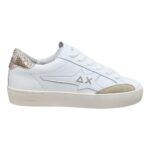 SUN68 Z44221 KATY LEATHER 0143 BIANCO ORO x303246/MIM-1