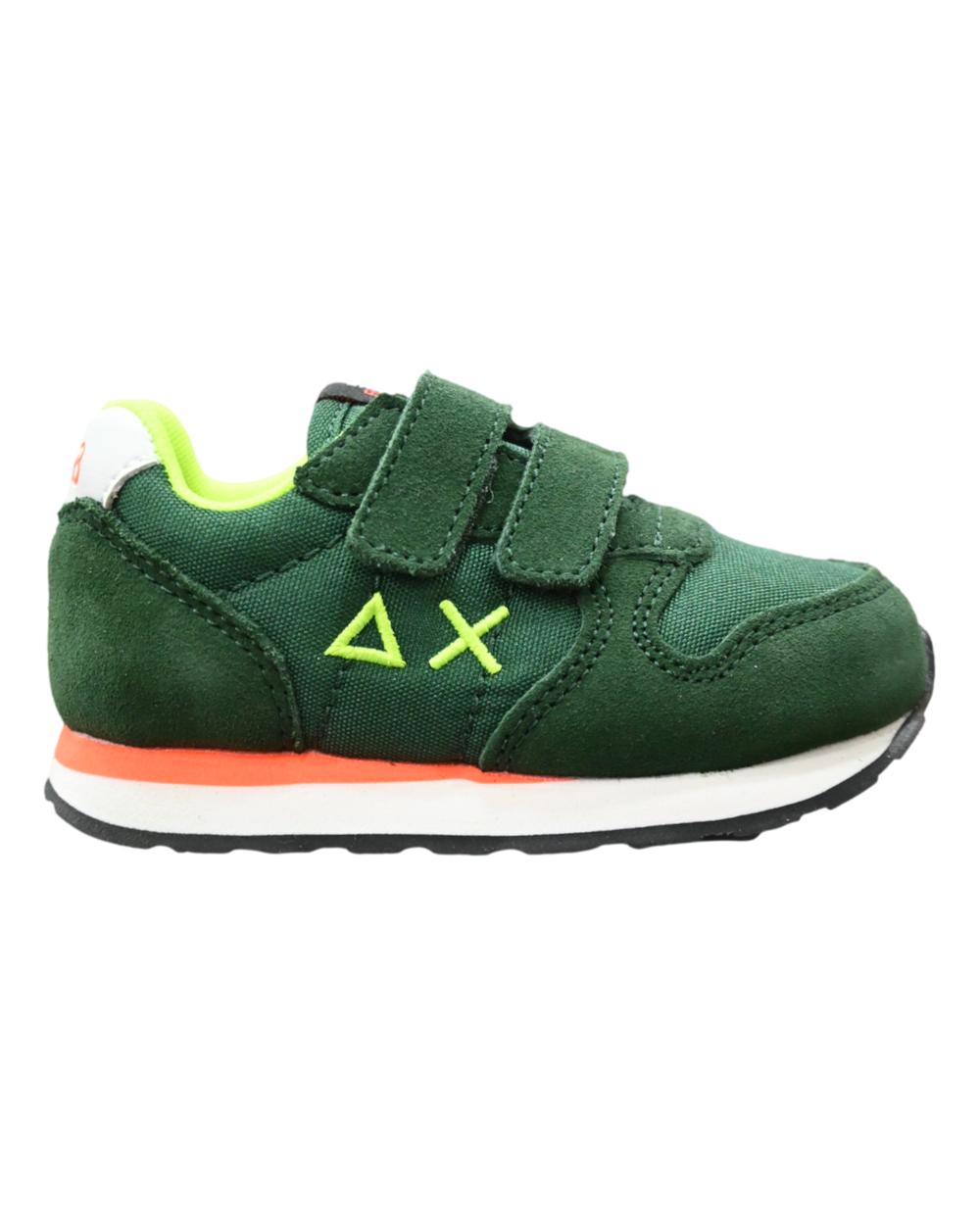SUN68 Z44302F BOYS TOM FLUO FIRST STEP 37 VERDE SCURO x303268/MIM-1
