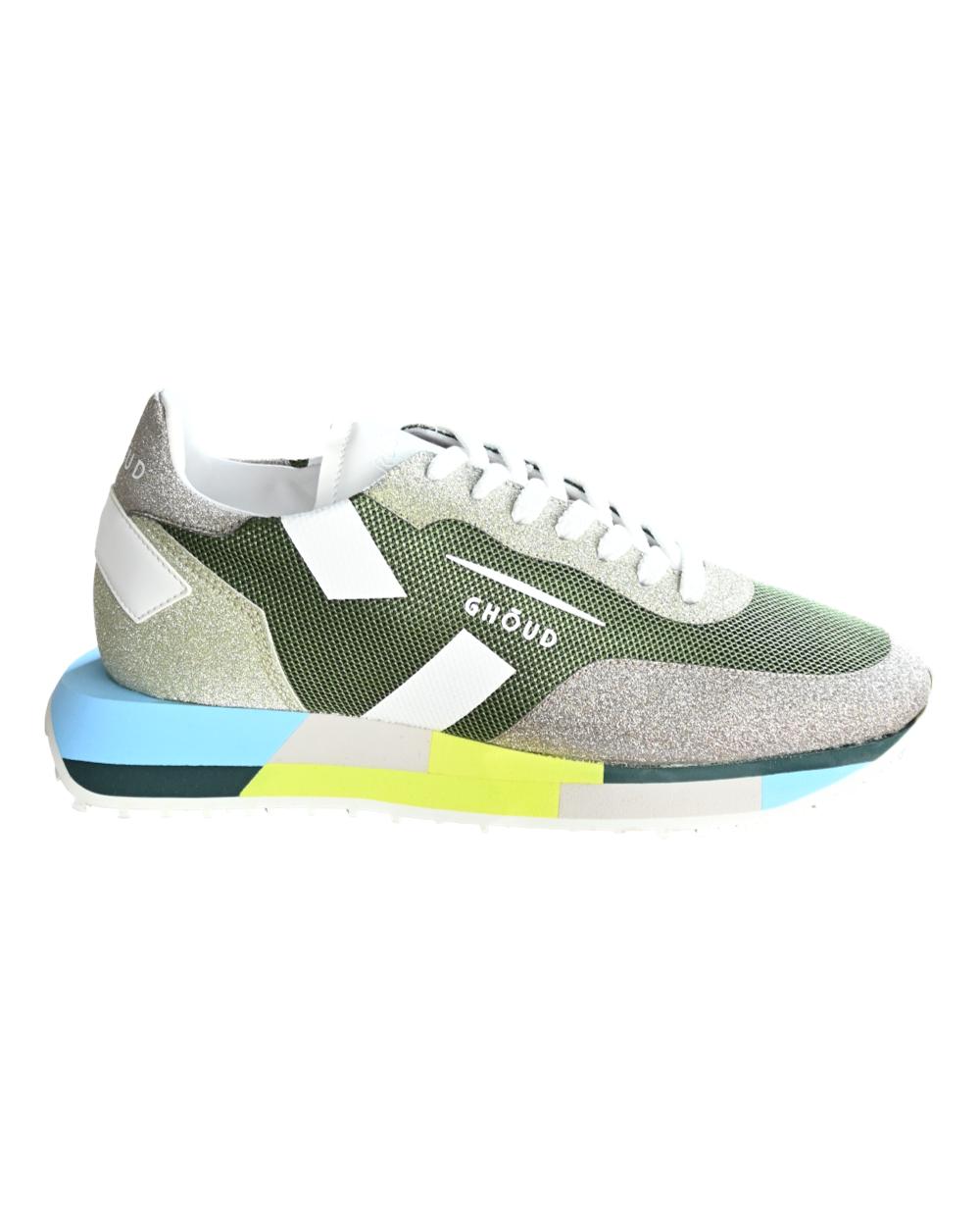 GHOUD RMLW NL16 RUSH-M LOW WOM NYL/LEAT WHT/WHT x303539/MIM-1