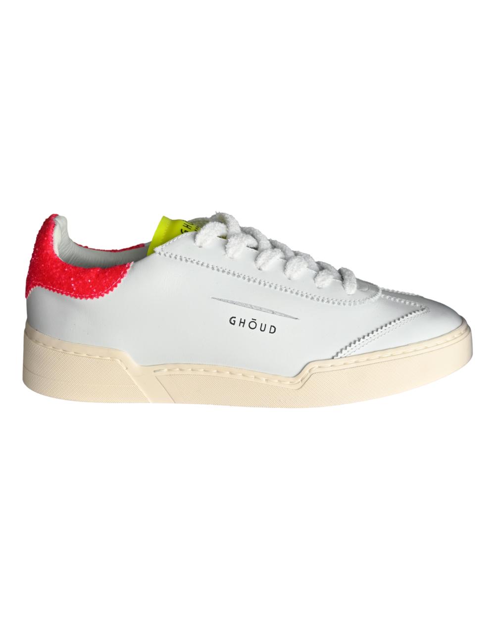 GHOUD L1LW LG04 LOB 01 LOW WOM LEAT/GLIT WHT/FUX/YLW x303546/MIM-1