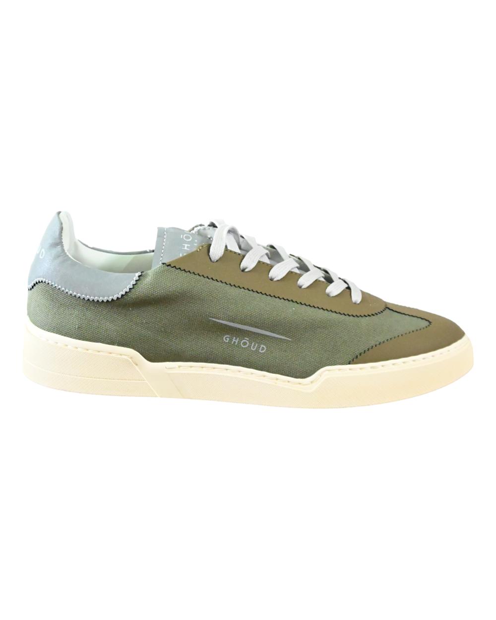 GHOUD LTLM CR19 LOB-STAR LOW MAN CANVAS/RFLX MILIT/SILV x303550/MIM-1