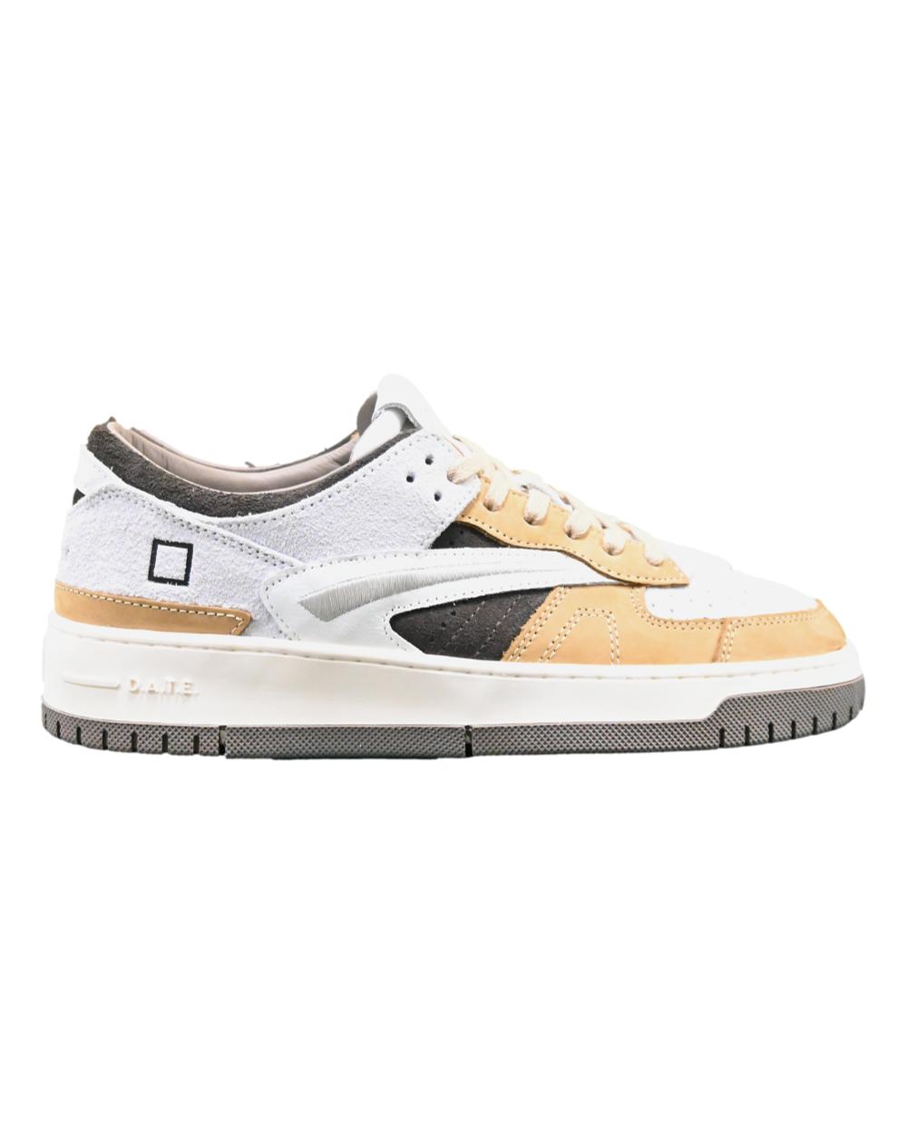 D.A.T.E. TORNEO POP WHITE BROWN x303754/MIM-1